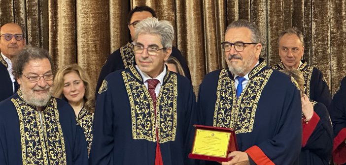 Δρ. Γεώργιος Δ. Πατέρας: Το Πανεπιστήμιο Αιγαίου τιμά τον πρόεδρο του Ναυτικού Επιμελητηρίου της Ελλάδος